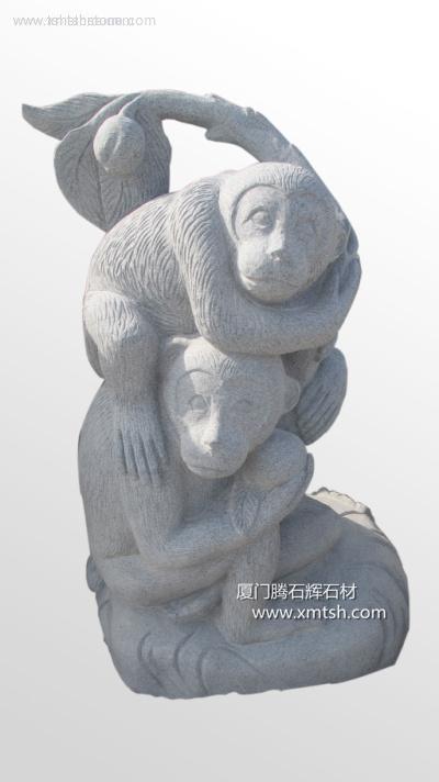 动物石雕系列—小猴