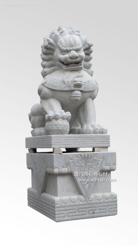 动物石雕系列—雄狮
